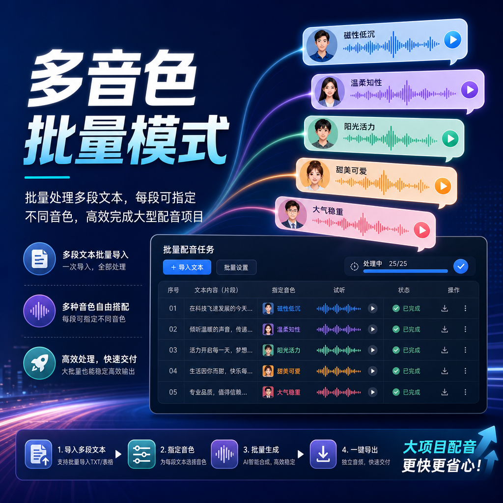 多音色批量模式